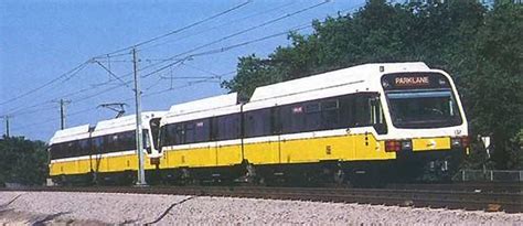 Dallas Area Rapid Transit Dart Light Rail System Railway Technology