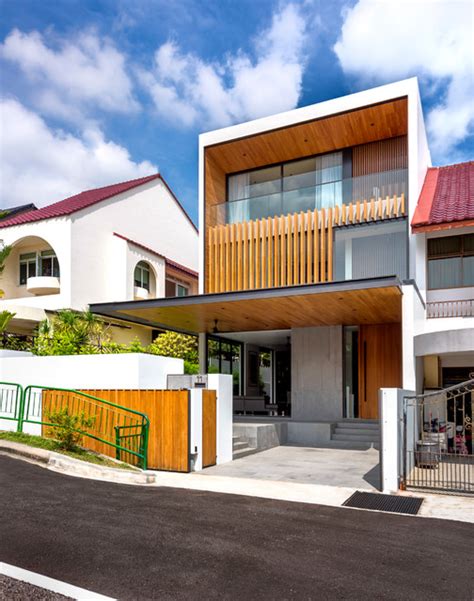 Modern Terrace House Design Pranploaty