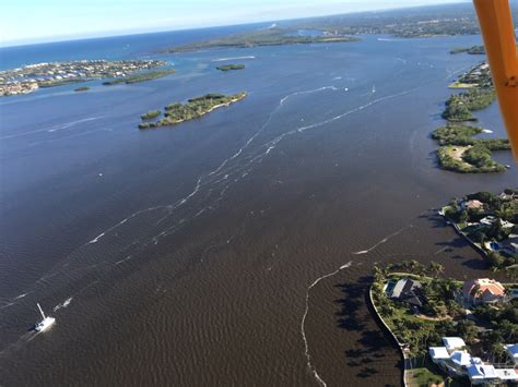 Aerials Of Discharges Into St Lucie River Jacqui Thurlow Lippisch