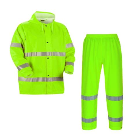 Willgard Raingard Hi Vis Waterproof Rain Gear Safety Jacket And Pants