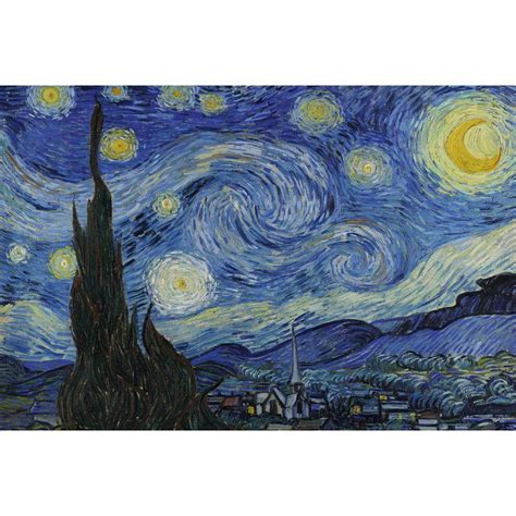 Starry Night Poster Vincent Van Gogh Poster Großformat Jetzt Im Shop