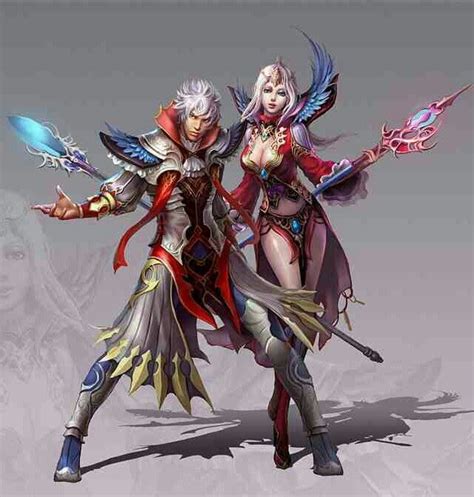 Fantasy Warrior Couple Fantasy Pinterest