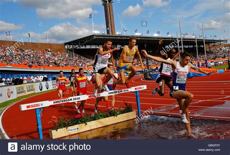 Steeplechase combines different skills into one race: Athletics - European championships - Men's 3000m ...
