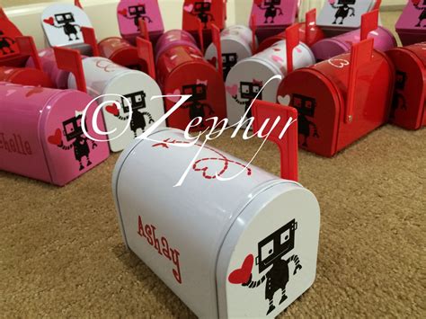 Personalized Valentines Mailboxes Valentine Mailbox Personalized