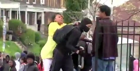 Watch Mom Beats Son After Seeing Him Participate In Baltimore Riots