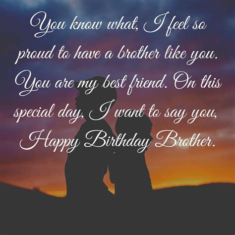 Best Heartwarming Birthday Wishes For Brother