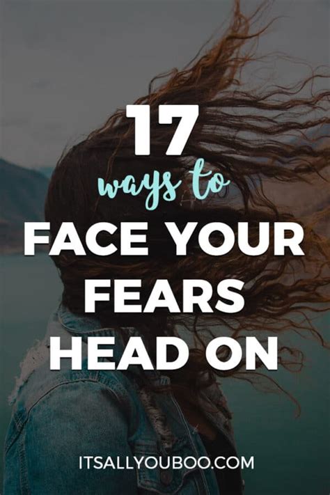 How To Face Fear And Anxiety Archives It S All You Boo