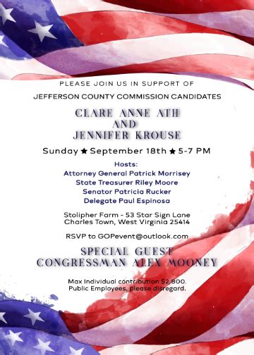 Ath And Krouse Fundraiser Jefferson County Gop