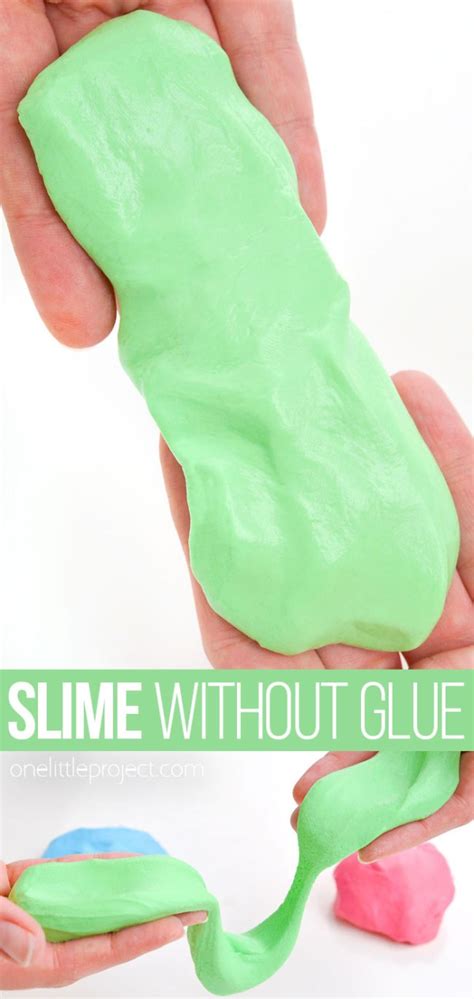 How To Make Slime Without Glue Easy Conditioner Slime Recipe