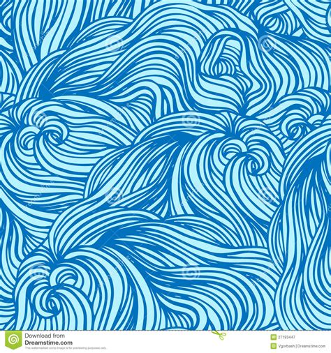 Abstract Pattern Waves Background Stock Vector