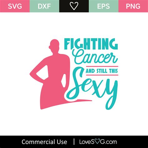 free cancer awareness svg cut files
