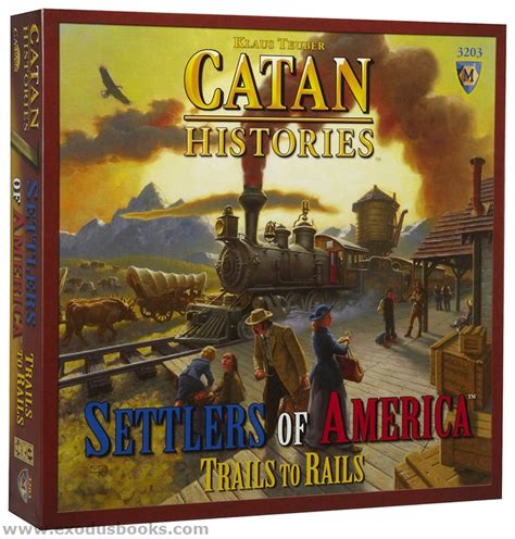 The settlers of catan series is a line of games spanning multiple media designed principally by klaus teuber. Catan Histories: Settlers of America - Exodus Books