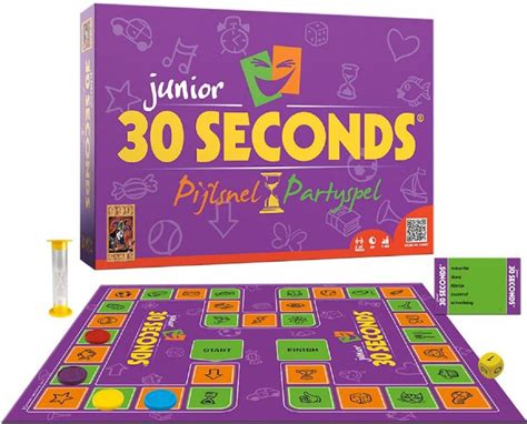 Emob Quick Thinking And Fast Talking Junior 30 Seconds Fun Board Game