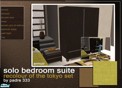 The Sims Resource Solo Bedroom Suite Armoir