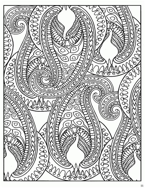 Printable Paisley Coloring Pages Printable Word Searches