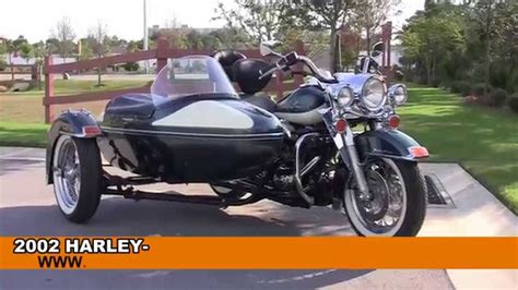 2002 Harley Davidson Road King With Sidecar Used Motorcycles For Sale