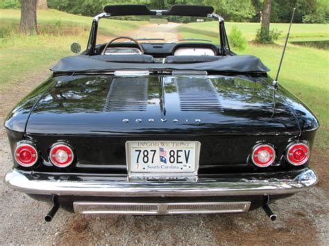 Chevrolet Corvair Convertible 1964 Tuxedo Black For Sale 40967w221889
