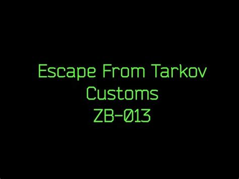 EFT Customs ZB 013 Extract YouTube