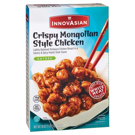 Put the lamb in a casserole dish with a lid. InnovAsian Cuisine Crispy Mongolian Style Chicken - Shop ...