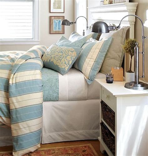 Striped Duvet Covers And Shams For A Fancy Bedroom Decoist