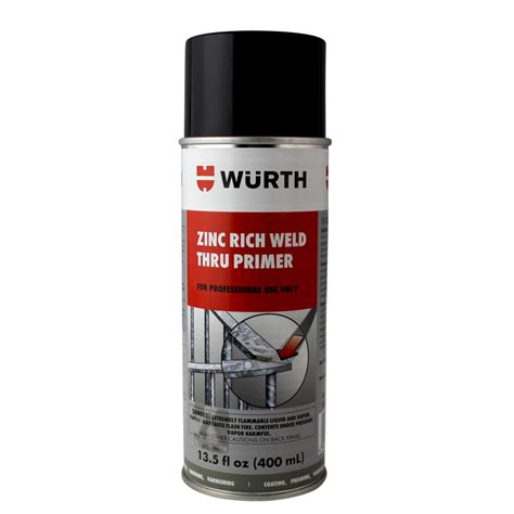 Zinc Weld Thru Primer 13 53 Fl Oz Primers Chemical Product Wurth USA