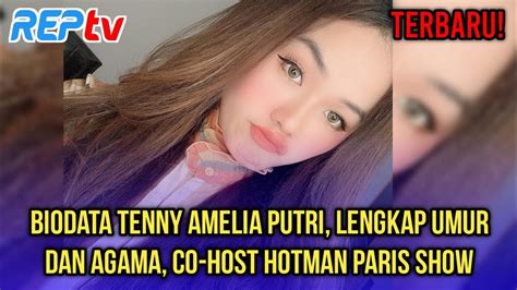 Terbaru Biodata Tenny Amelia Putri Lengkap Umur And Agama Co Host Hotman Paris Show Youtube