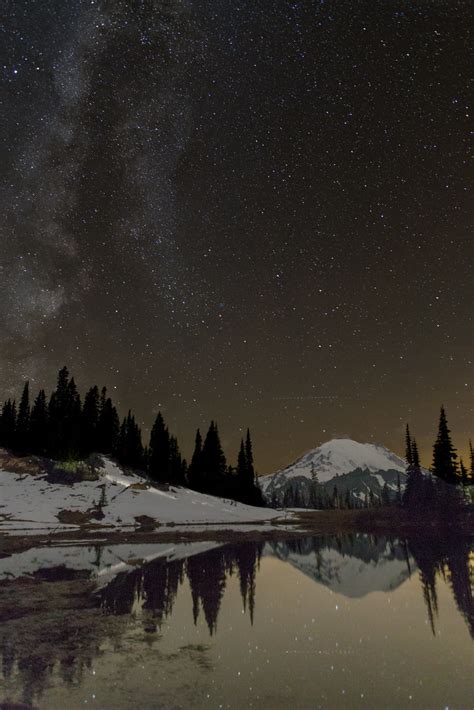 Milky Way At Tipsoo Lakes The Photography Forum