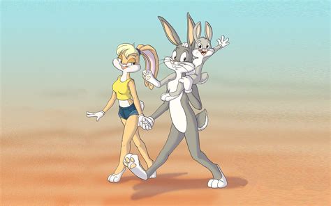 Bugs And Lola Bunny With Baby Looney Tunes Wallpaper Hd 1920x1200