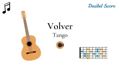 Volver Tango Tuto De Guitarra Con Acordes Youtube