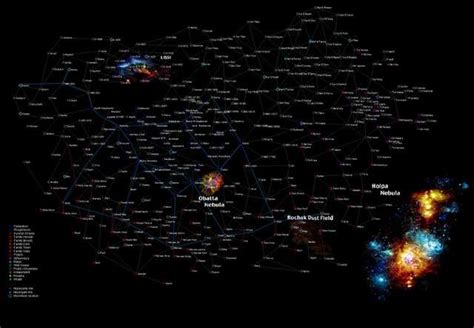 Sci Fi Maps Mega Dump Star Trek Starships Sci Fi Galaxy Map