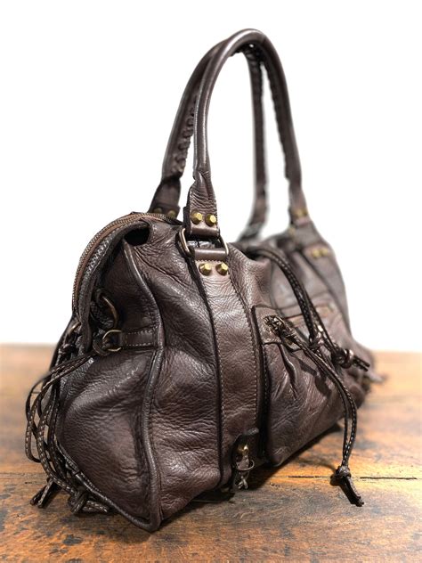 Soft Leather Bag Very Light Veal Leather Handbag Adorned Etsy
