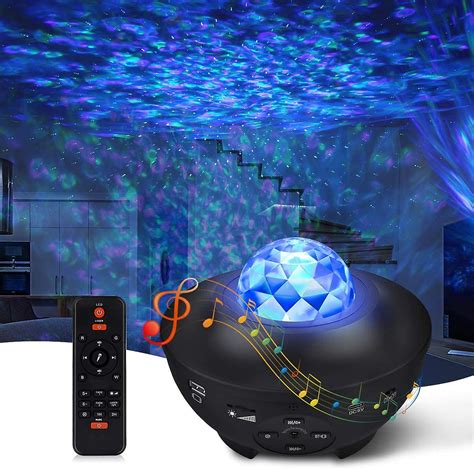 Led Starry Sky Galaxy Night Light Projector With Bluetooth Speaker 10