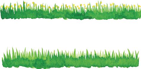Watercolor Green Grass Stock Illustration Download Image Now Istock