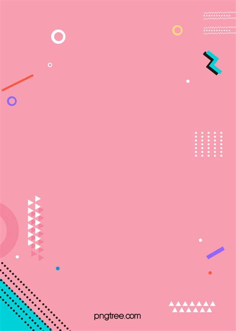 Simple Geometry Pink Background Irregular Shape Irregular Lines Dot