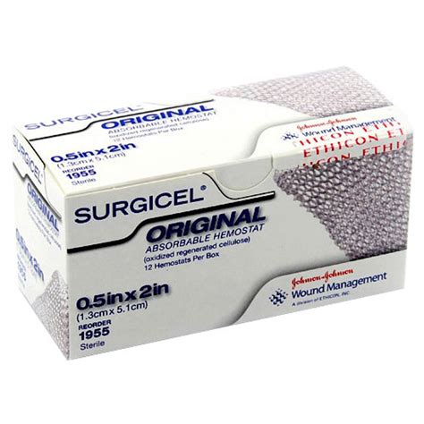 Surgicel Absorbable Hemostat 12x2 12pk Dental Brands