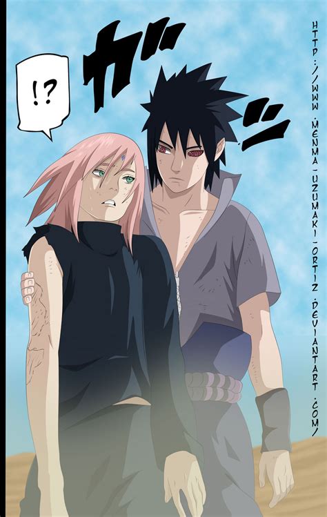 Naruto Manga 685 Sasuke And Sakura By Menma Uzumaki Ortiz On Deviantart