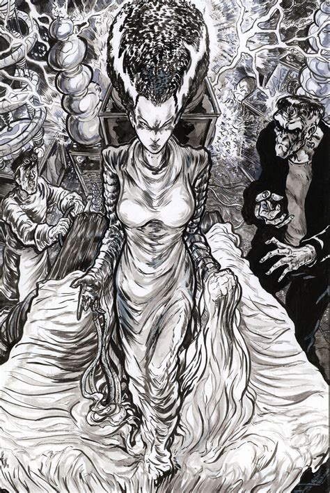The Bride Of Frankenstein By Elvinhernandez On Deviantart