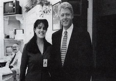 Bill Clinton And Monica Lewinsky Sex Scandal That Shook America Hot