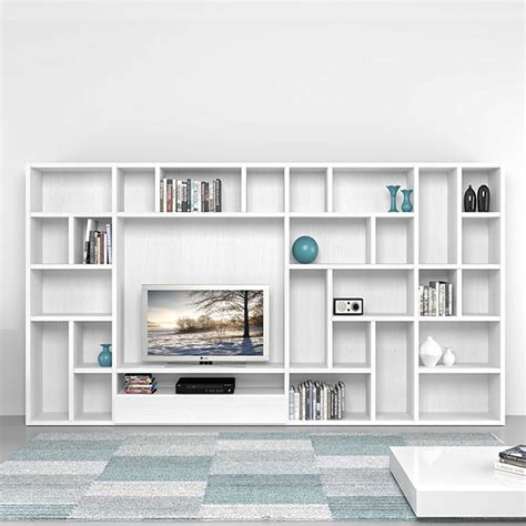 Modern Italian Tv Unitlibrary Poral By Mobilstella L 3332 H 1821