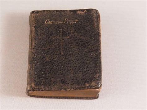 Victorian Antique Miniature Prayer Book Circa Late 1800s Book Of Common