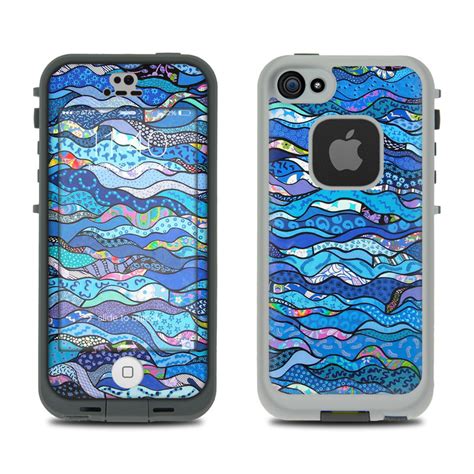 Lifeproof Iphone 5s Fre Case Skin The Blues By Allison Gregory
