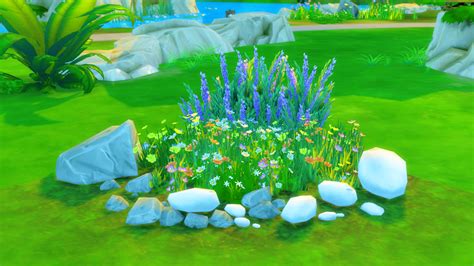 My Sims 4 Blog Lovely Stones For Pretty Gardens By Berrysimlish