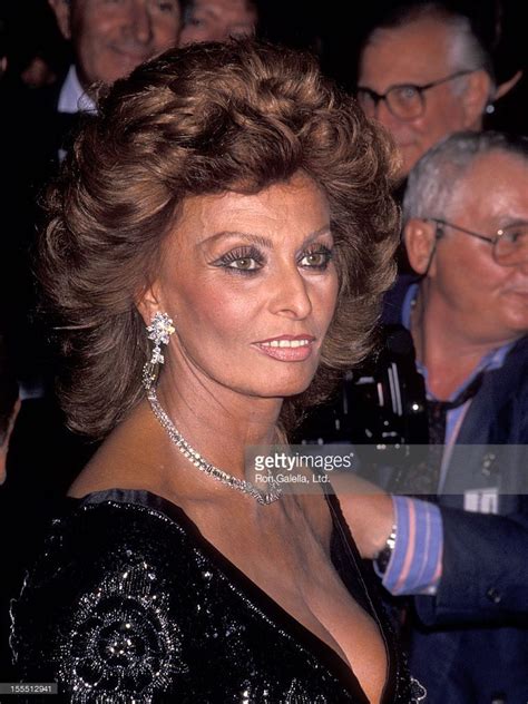 Actress Sophia Loren Attends The Valentino Thirty Years Of Magic