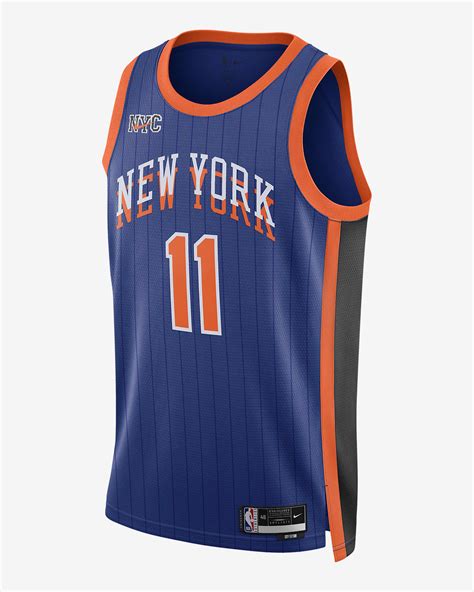 Jalen Brunson New York Knicks 202324 City Edition Mens Nike Dri Fit