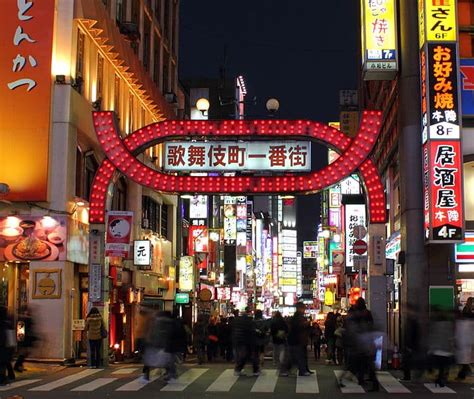 kabukicho the largest red light district in tokyo asian brothels