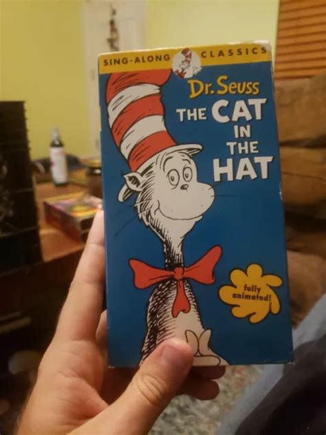 DR SEUSS THE Cat In The Hat VHS 1994 Animated Sing Along Classics 1 99