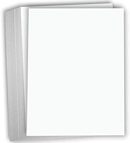 Hamilco White Cardstock Paper 8 12 X 11 65 Lb Cover