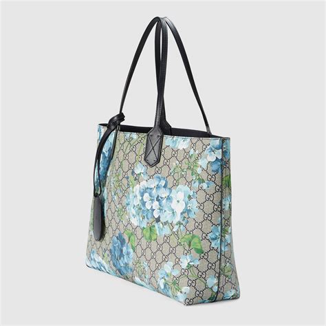 Reversible Gg Blooms Leather Tote Gucci Womens Totes 368568cu71x8499