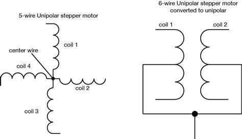 5 Wire Unipolar Stepper Motor Circuit Diagram Circuit Diagram