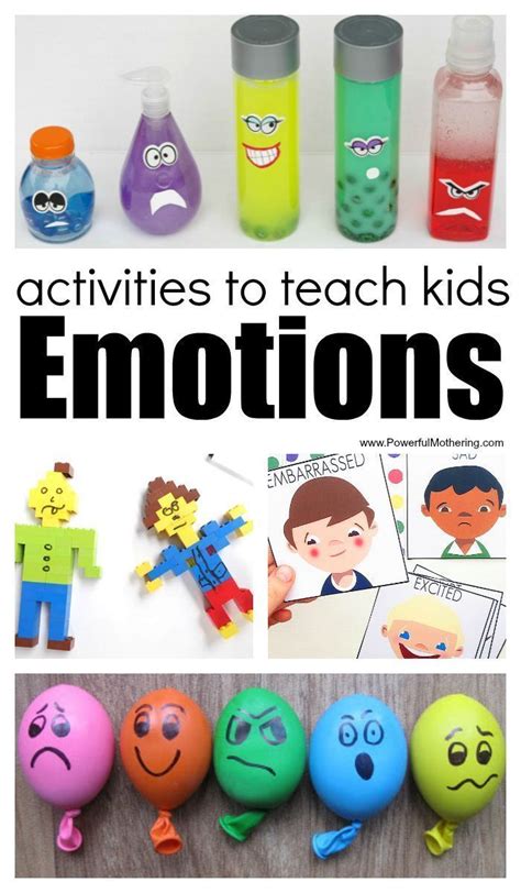 activities  teach kids emotions emotions preschool activities